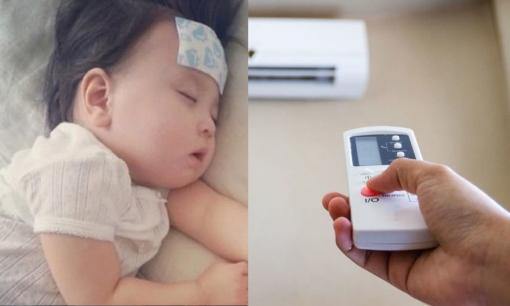 Trẻ bị sốt có nên nằm điều hòa vào ngày trời nóng? Lời khuyên hữu ích từ bác sĩ