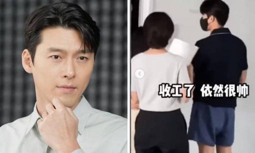 Vốn là tài tử nổi tiếng xứ Hàn vậy mà Hyun Bin trông lôi thôi đến lạ khi lên chức bố 