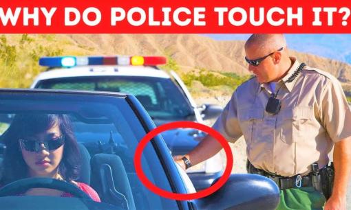 Tại sao cảnh sát Mỹ luôn “chạm tay vào đèn hậu” sau xe của đối phương khi dừng xe vi phạm?