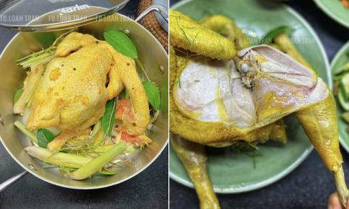 Gà luộc không cần nước, bạn đã thử chưa? Làm theo cách này, thịt gà thơm, mọng nước, da giòn sần sật