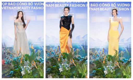 Dàn hậu đình đám thả dáng tựa nữ thần, nhan sắc qua camera thường quá cuốn tại họp báo Miss World Vietnam 2023