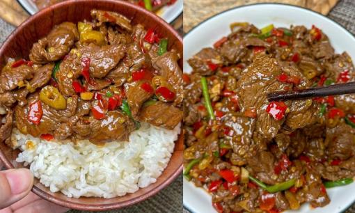 Thịt bò xào kiểu này vừa mềm lại ngon, ăn với cơm nóng thì 'đỉnh của chóp' 