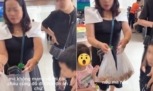 Đi ăn buffet mang theo túi để lấy đồ về, nhân viên giải thích thì chống chế bằng lý lẽ cực 'khó đỡ' 