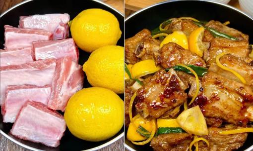 Sườn rim thơm ngon hơn khi thêm chanh vàng, nhưng cho lúc nào để không bị đắng? Dưới đây là hướng dẫn chi tiết 
