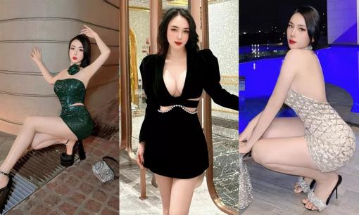 Ngắm gu thời trang cực quyến rũ của bà xã Khắc Việt: Váy ngắn cũn cỡn, phô phang vòng một 'ngồn ngộn'