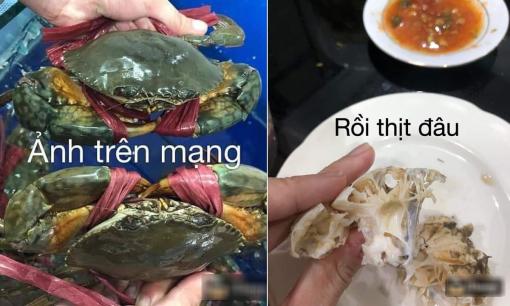 Mua cua trên mạng, lúc nhận hàng khác xa thực tế, chàng trai 'cạn lời' với giải thích: 'Đồ hải sản tan ra thành nước'