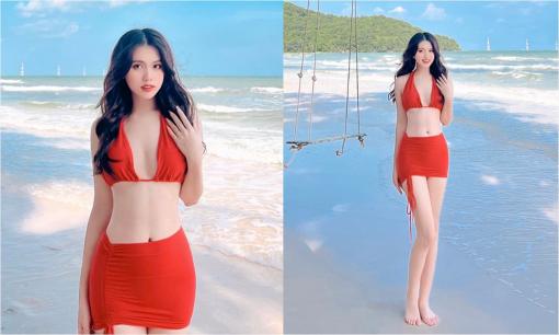 Hoa khôi Thể thao Khánh Huyền tái xuất sau sinh con đầu lòng, sắc vóc thế nào mà khiến netizen nức nở?