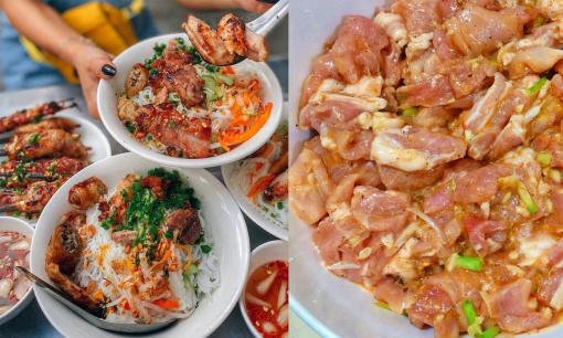 Cuối tuần, làm món bún thịt nướng thơm lừng, chỉ bạn công thức ướp thịt đơn giản để thịt không bị khô 