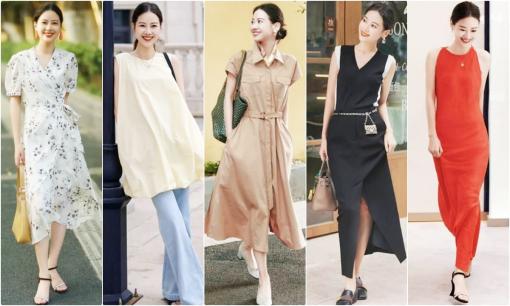 Quý cô ngoài 30 tuổi phải có chân váy dài tôn dáng! Hài hòa, lãng mạn và thanh lịch, không 'đụng hàng' với áo sơ mi