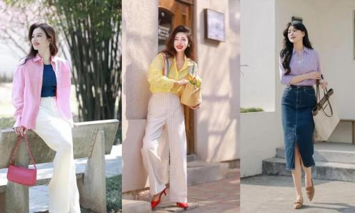 Sơ mi Dopamine đánh bại sơ mi trắng trong mùa hè này