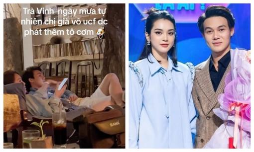 Quỳnh Lương bị bắt gặp hẹn hò Nguyễn Tiến Phát ở Trà Vinh, hành động mật ngọt gây chú ý