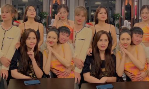 Minh Hằng bất ngờ hội ngộ 'Gia đình văn hóa', hậu trường nhốn nháo gây cười 