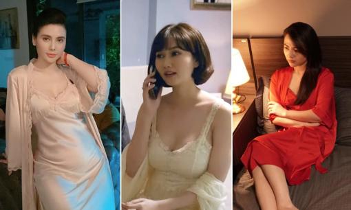 Váy ngủ của Hương Giang trong 'Món quà của cha' gợi cảm cỡ nào so với dàn mỹ nhân VTV?