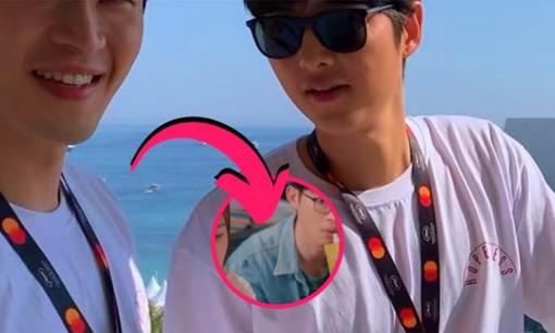 Nhân vật bí ẩn này là ai? Với gương mặt điển trai xuất hiện trên Instagram của Song Joong Ki khiến người hâm mộ tò mò