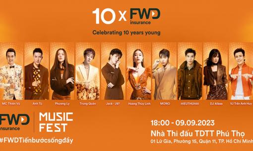 Hoàng Thùy Linh, HIEUTHUHAI, MONO, Phương Ly... và loạt sao Vpop quy tụ trong FWD Music Fest 2023, fan Vpop mà bỏ lỡ thì sẽ tiếc lắm đấy!