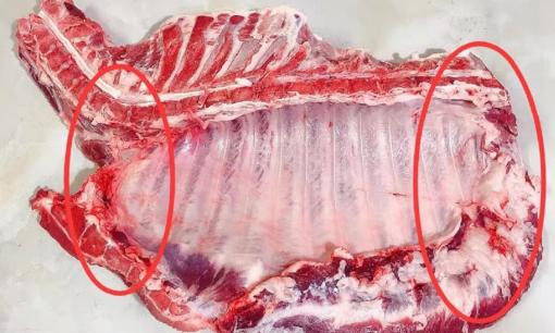 Khi mua sườn phải phân biệt “hàng trước” và “hàng sau”, giá như nhau nhưng chất lượng chênh lệch nhiều 