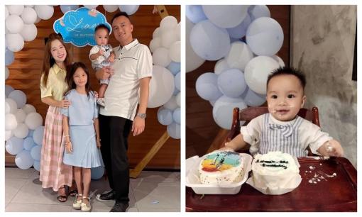 Cựu thành viên nhóm Mắt Ngọc - Duy Uyên bất ngờ về Việt Nam làm thôi nôi cho con thứ hai