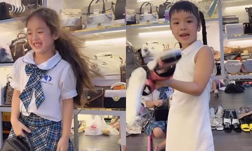 Vợ cũ Hoài Lâm hiếm hoi cho 2 ái nữ lên sóng, Gà và Cún nay đã điệu đà và ra dáng thiếu nữ 