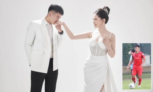 Hậu vệ điển trai nhất nhì U23 Việt Nam - Thái Bá Sang bất ngờ kết hôn ở tuổi 24