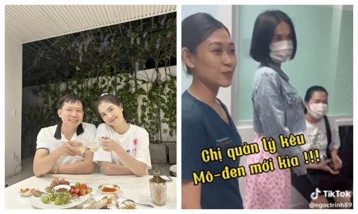 Ngọc Trinh xuất hiện ở phòng khám của bác sĩ Cao Hữu Thịnh, ngày sinh con không còn xa?