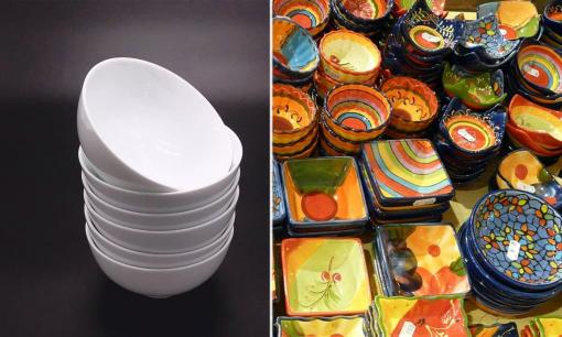 Bát nên chọn loại màu trắng hay sặc sỡ hoa văn? Cõ những kiểu bát đĩa mà bạn nên tránh xa