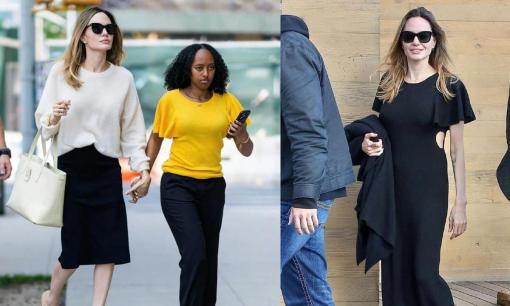 Angelina rất giỏi chọn giày! Giày mùa hè luôn thuộc ba chủng loại này, chẳng trách hình ảnh lại cao cấp đến vậy