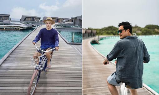 Lý Quí Khánh và Quang Vinh đi du lịch Maldives 