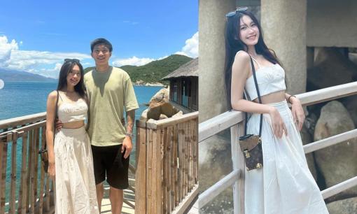 Doãn Hải My chăm diện đồ khoe eo thon trong chuyến nghỉ dưỡng cùng Đoàn Văn Hậu ở Nha Trang 