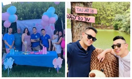 Cựu thành viên 1088 và bạn trai đồng giới có con bằng phương pháp mang thai hộ