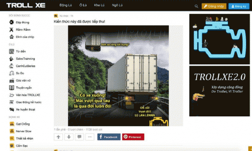 TROLL XE – Mạng xã hội đột phá chuyên về ô tô - xe máy