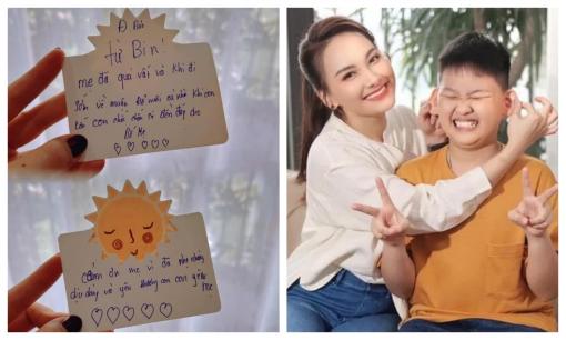 Bảo Thanh xúc động rưng rưng vì sự hiểu chuyện của quý tử, thừa nhận bản thân có nhiều sai lầm khi làm mẹ