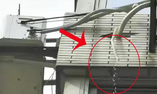 Mùa hè điều hoà cứ chảy nước, là nước gì, có uống được không?