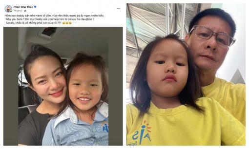 Phan Như Thảo đi đón con gái liền bị hỏi sốc, chồng đại gia biện hộ giúp ái nữ nhưng còn 'đắng lòng' hơn