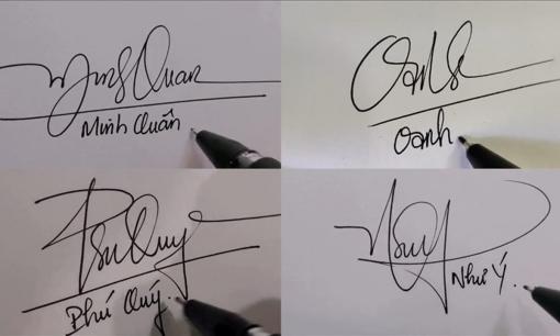 Nét chữ - nết người, nhìn chữ ký đoán ngay vận mệnh sang hèn của một người