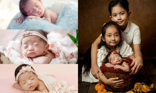 Khánh Thi khoe ảnh thuở nhỏ của 3 anh em, dân mạng xuýt xoa vì giống nhau hết nấc 