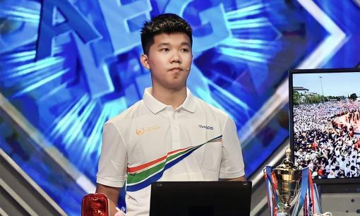 Lê Xuân Mạnh - nam sinh Thanh Hóa trở thành nhà vô địch Đường lên đỉnh Olympia 2023
