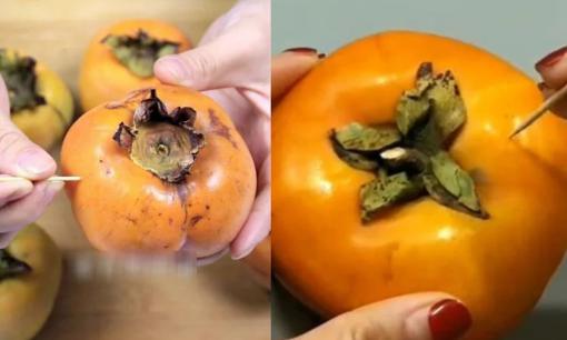 Mua hồng giòn về nhiều người lấy tăm cắm vào, để làm gì? Nếu chưa biết, bạn hãy thử và sẽ có ngay công dụng 