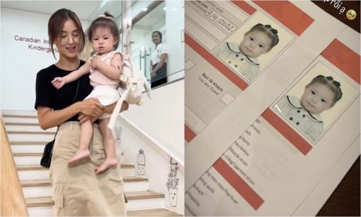 Salim và chồng thiếu gia cho bé Pam đi học thử, học phí trường quốc tế gây 'giật mình', chuẩn rich kid con nhà có điều kiện