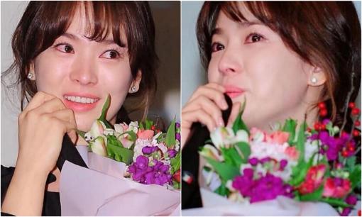 Song Hye Kyo khóc không ngừng tại sự kiện, đôi mắt ngấn lệ khiến dân tình xót xa 