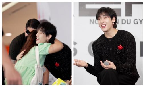 Vừa đáp sân bay, BamBam (GOT7) đã mở họp báo, chúc mừng 20/10 bằng tiếng Việt