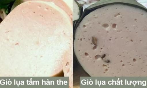 Giò chả muốn biết có bị 'tưới đẫm' hàn the hay không, chỉ cần dùng loại củ này thử là ra ngay kết quả 