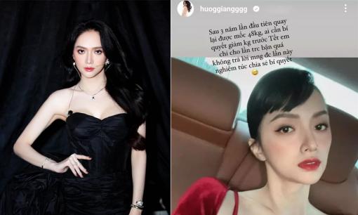 Hương Giang tiết lộ cân nặng hiện tại, bật mí luôn bí quyết giảm cân
