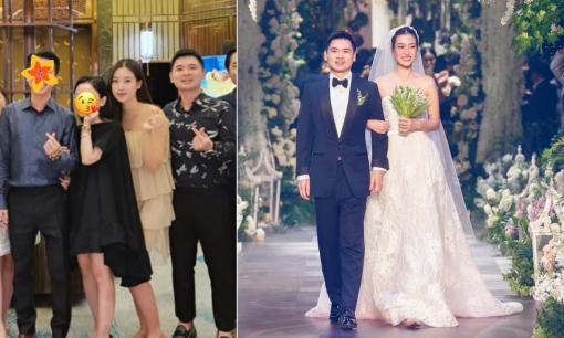 Hoa hậu Đỗ Mỹ Linh có hành động cực tinh tế khi chụp ảnh cùng chồng doanh nhân 