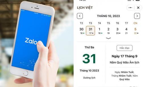 Cách xem ngày hoàng đạo tốt, xấu qua ứng dụng Zalo cực tiện lợi giúp bạn tự tin xuất hành