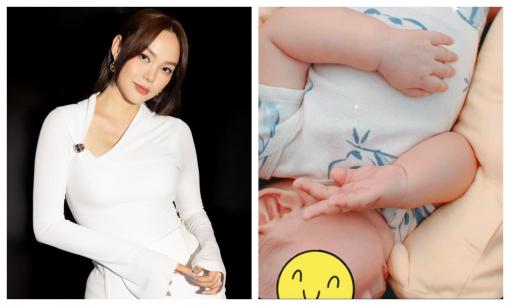 Minh Hằng khoe một góc mặt cực yêu của quý tử, khoảnh khắc tích cực giảm cân gây sốt 