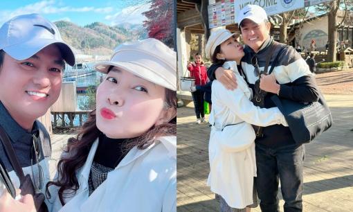 Cao Minh Đạt hé lộ loạt ảnh mặn nồng bên bà xã, nhan sắc Trúc Trương gây chú ý 