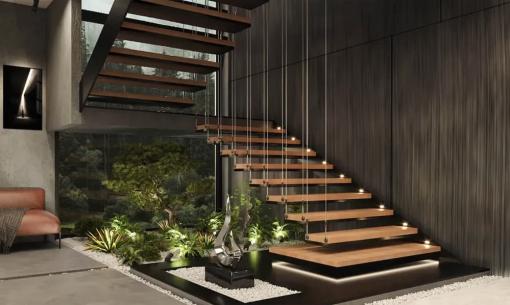 Tại sao cầu thang lại có bậc lẻ? Cách hoá giải khi cầu thang rơi vào cung xấu?