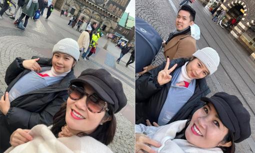 Lên chức bà, diễn viên Nguyệt Hằng bất ngờ trước cách chăm cháu kiểu 'rất Tây' của con gái