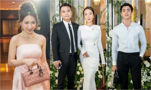 Dàn khách mời nổi tiếng dự đám cưới Đoàn Văn Hậu - Doãn Hải My, Hòa Minzy khoe vai trần quyến rũ giữa trời đông