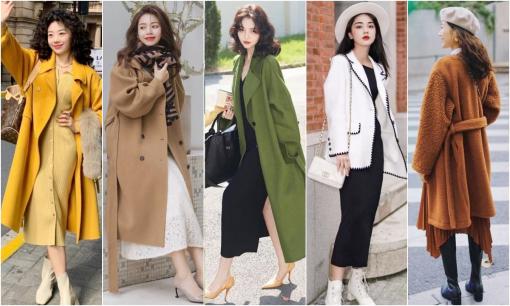 'Áo khoác + váy' - trang phục thanh lịch nhất mùa đông năm nay trông rất cao cấp và nữ tính